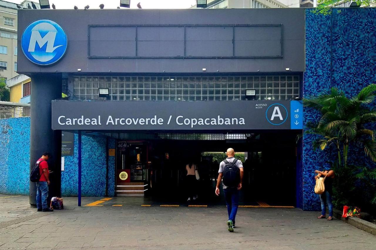 Design Copacabana - 4 Hospedes, Praia E Conforto! Ρίο ντε Τζανέιρο Εξωτερικό φωτογραφία